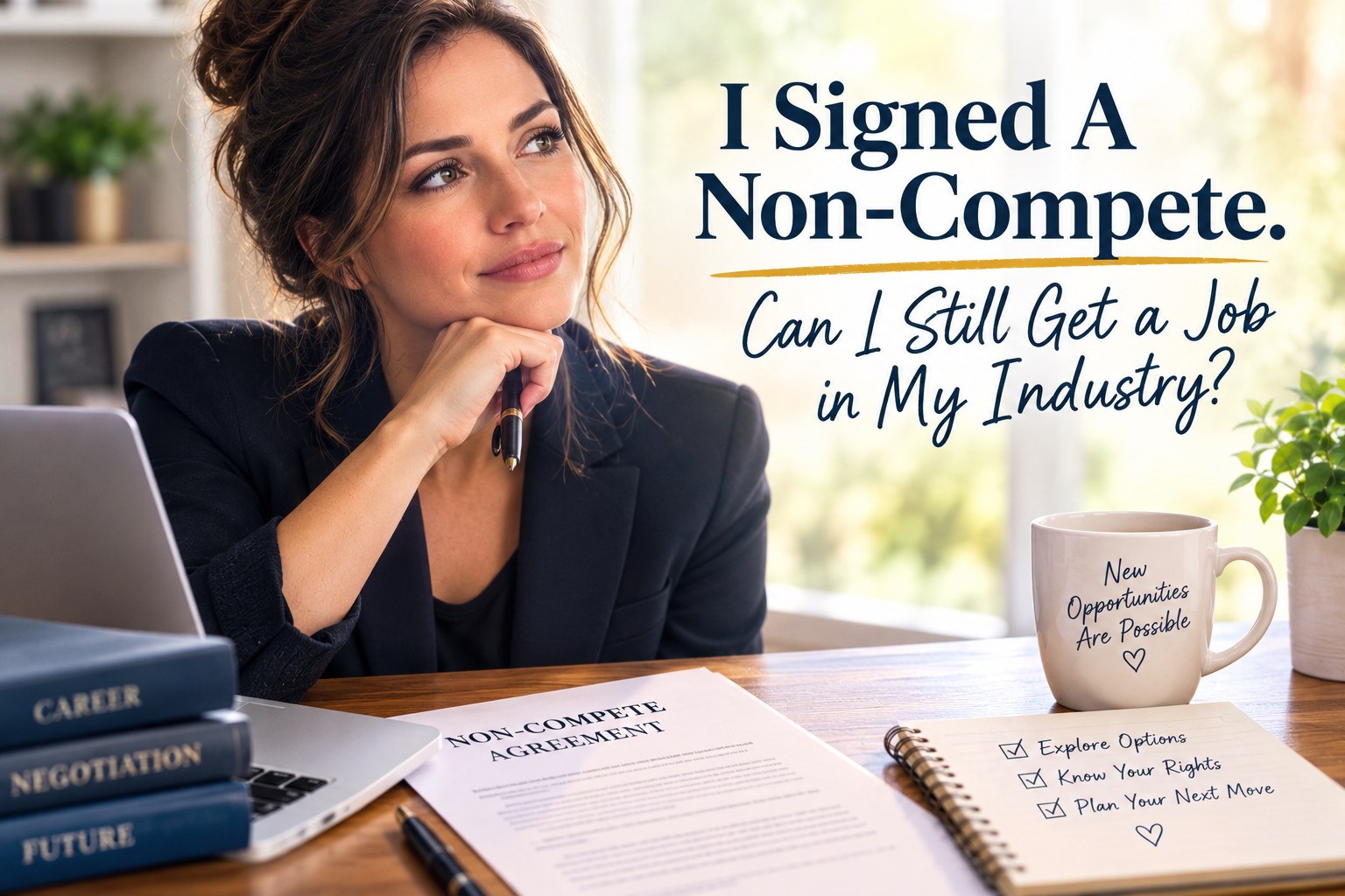 I Signed A Non-Compete. Can I Still Get a Job in My Industry?